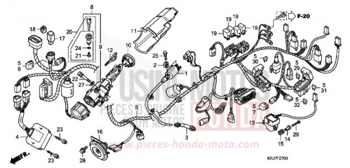 WIRE HARNESS FES125AB de 2011